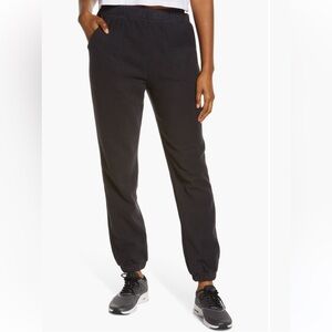 Zella Cozy Up Polar Fleece Sweatpants - Maroon - AK